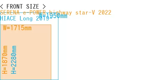 #SERENA e-POWER highway star-V 2022 + HIACE Long 2019-